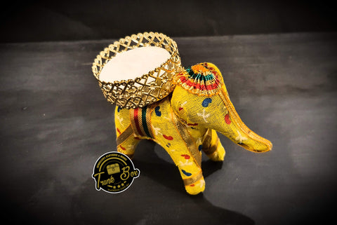 Elephant Tea Light Diya