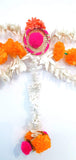 Marigold and Gajra with Pompoms