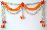 Marigold and Gajra with Pompoms