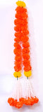 Pair of Marigold Flower Garland (Mala)