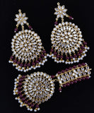 Earrings and Tikka Set